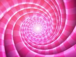 Abstract background of candy sticks spinning. Hypnotic. Stock Footage