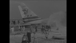 CAN828 FIVE KILLED IN AIRLINER CRASH News Clip