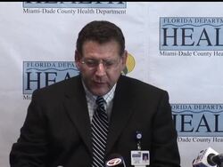 Miami-Dade County health officials are reporting the first suspected local case of dengue fever, a potentially serious mosquito-borne illness that had once disappeared from the United States. News Clip