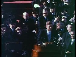 Kennedy's Inauguration News Clip