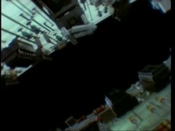 CU tracking through circuit board Stock Footage