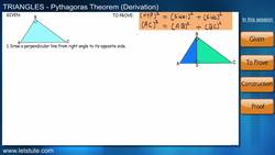Pythagoras Theorem Proof - Pythagorean Theorem Instructional Video