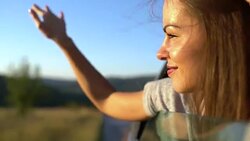 Enjoying The Journey Stock Footage