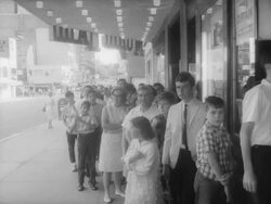 Alfred Hitchcock promotes 'Torn Curtain' film in Boston Stock Footage