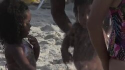 CLEAN : Near record heat in sweltering Rio de Janeiro News Clip