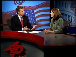 John Seigenthaler talks with Associated Press writer Sharon Theimer about her investigation into United States companies selling goods to Iran. News Clip