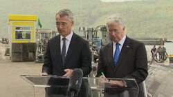 Jens Stoltenberg & Michael Fallon press conference News Clip