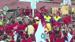 CLEAN : Venezuelas Maduro closes campaign before legislative elections News Clip