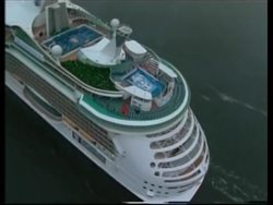 World's largest cruise ship arrives in New York News Clip