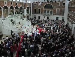 TIMELAPSE: Monaco Royal Wedding Stock Footage