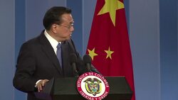 VOICED : China atraida por una Colombia en paz News Clip