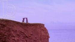 Cliff by the ocean Stock Footage