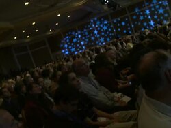 Pastor Robert Jeffress introduces Rick Perry Stock Footage