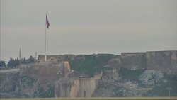 Urfa City Street Scenes and Skyline News Clip