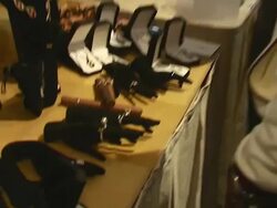 Golden Globe Awards Backstage Creations Stock Footage