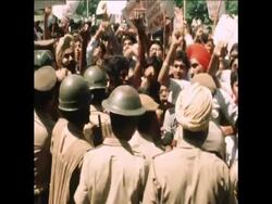 CUTS 12 9 80 INDIAN STUDENTS DEMONSTRATE OUTSIDE PAKISTAN'S EMBASSY IN NEW DELHI News Clip