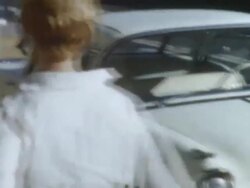 Blonde In Shades 1950's Stock Footage