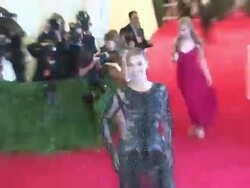 Beyonce at "Schiaparelli And Prada: Impossible Conversations" Costume Institute Gala Stock Footage