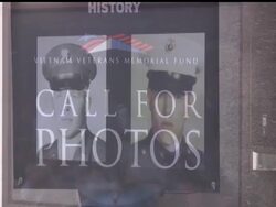 The Vietnam Veterans Memorial Fund has put up a scale model of the Vietnam Memorial Wall in New York's Times Square. It's meant to drum up interest in a project that aims to match each of the 58-thousand names on the wall with a photograph. News Clip