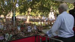 Jeremy Corbyn speech to Climate strike protesters News Clip