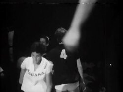 Cuban produced propaganda film about Cuban athletes and sport Stock Footage