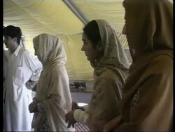 Former Japanese PM visits Afghan refugee camp Instructional Video