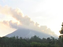 Activity increases at Mount Merapi volcano Instructional Video