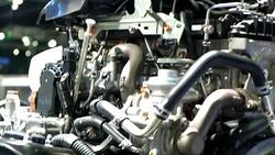 the internal combustion engine. Stock Footage