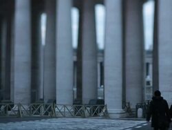 General views Around Vatican City Stock Footage