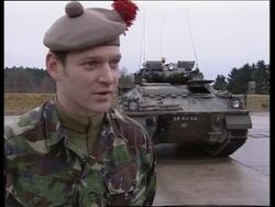 British troops training for deployment to Gulf region News Clip