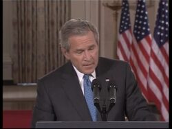 President Bush comment on CIA prisoners News Clip