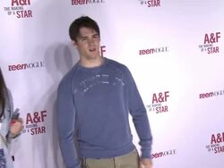 Steven R. McQueen at Abercrombie & Fitch's "The Making Of A Star" Spring Campaign Party Stock Footage