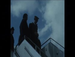 SYND 20 12 74 LIBYAN LEADER, MOAMMAR GADAFFI, VISITS MALTA News Clip