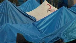 CLEAN: Syrian refugees mark 1yr conflict anniversary on Turkish border News Clip