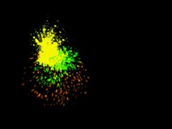 Fireworks CGI Stock Footage