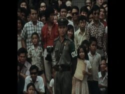 SYND 8-4-74 NEW COALITION GOVERNMENT ATTENDS A RELIGOUS CEREMONY News Clip