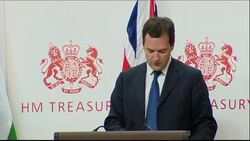 UK Chancellor Osborne meets Indian Finance Minister Mukherjee News Clip