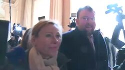 CLEAN : French ex budget ministers ex wife arrives for tax fraud trial News Clip