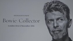 CLEAN : Bowie's art collection goes on view in New York News Clip