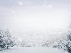 Winter Landscape | Loopable Stock Footage