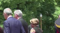 CLEAN : Cuba's Diaz Canel honours Jose San Martin in Argentina News Clip