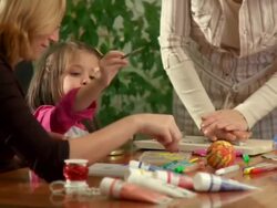 HD: Doing Art Stock Footage