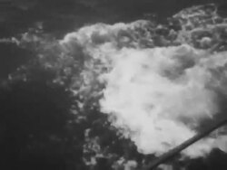 Jose Cortinas swims to Alcatraz Island Stock Footage