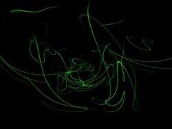 green abstract lines Stock Footage