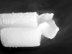 Dry ice sublimation Stock Footage