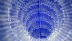 wormhole tunnel Stock Footage