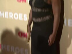 Uzo Aduba at 2014 CNN Heroes: An All Star Tribute - Red Carpet at American Museum of Natural History on November 18, 2014 in New York City Stock Footage