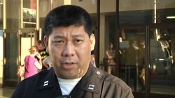 LA  movie goers explain why they are not afraid of going to the movies. News Clip