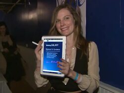 Lindsay Burdge at the Verge Launch Party in Park City, UT. 01/19/13. (Footage by WireImage Video/Getty Images Entertainment Video) Stock Footage