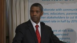 Denzel Washington, Ashanti and Michael Phelps discuss their work with the Boys and Girls Clubs of America News Clip